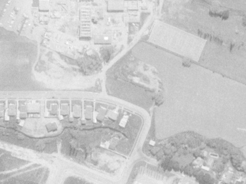 6 Parkstone Avenue from the air, 1975-1979