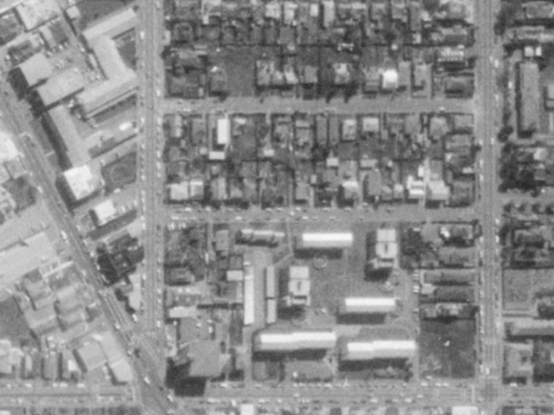 17 Conference Street from the air, 1975-1979