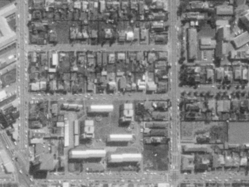 35 Conference Street from the air, 1975-1979