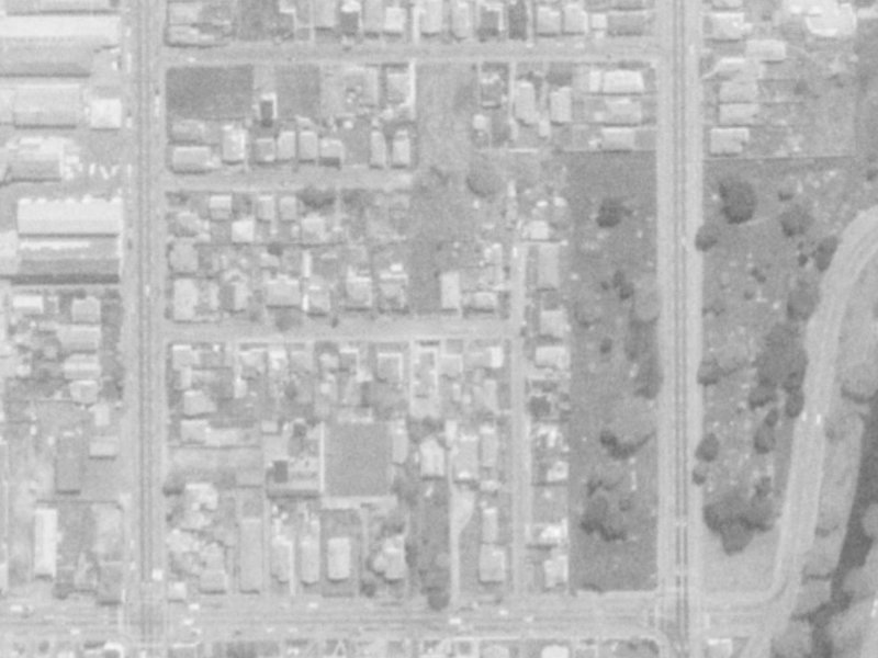 35 Ely Street from the air, 1975-1979