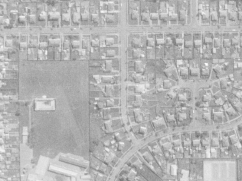 11A Holland Street from the air, 1975-1979