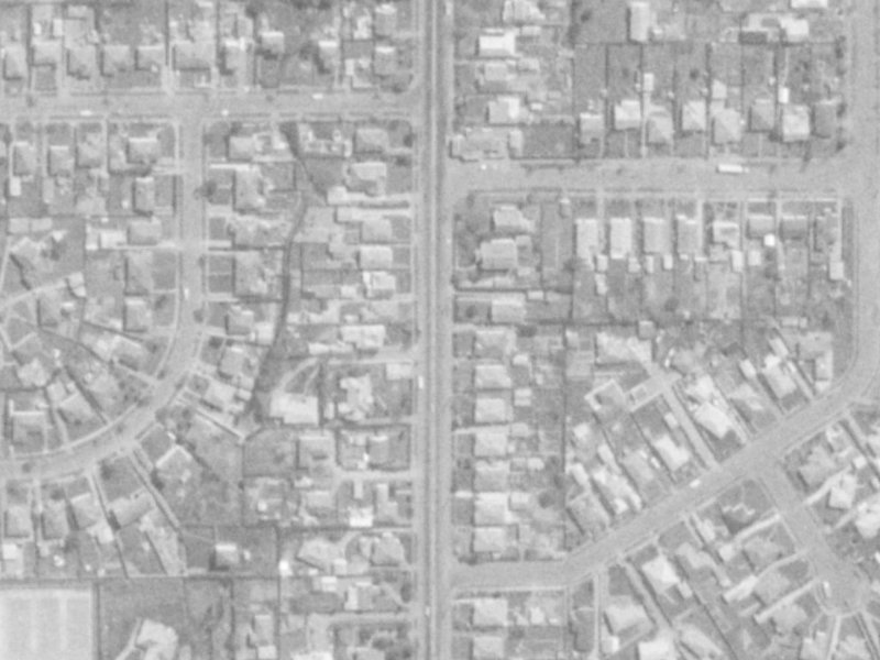 73 Kerrs Road from the air, 1975-1979