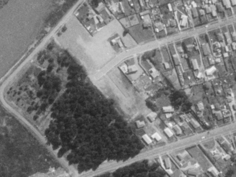 78 Blake Street from the air, 1975-1979