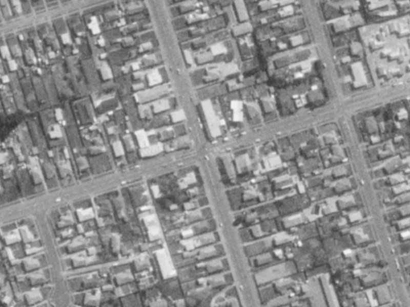 97 Estuary Road from the air, 1975-1979