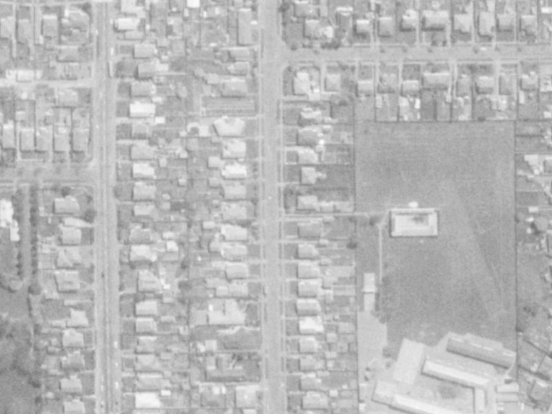 28 Ngarimu Street from the air, 1975-1979