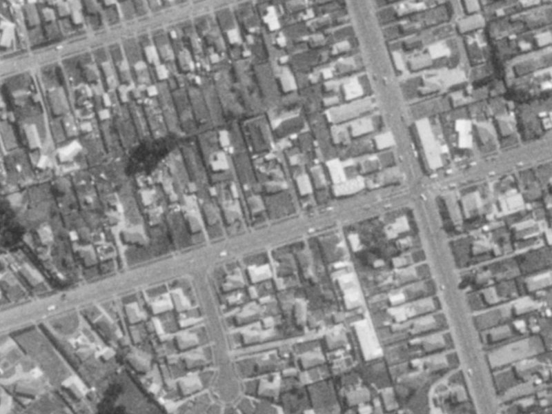 70 Bridge Street from the air, 1975-1979