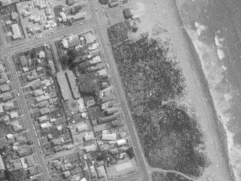 380 Marine Parade from the air, 1975-1979