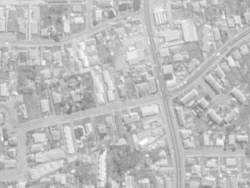 33 Draper Street from the air, 1975-1979
