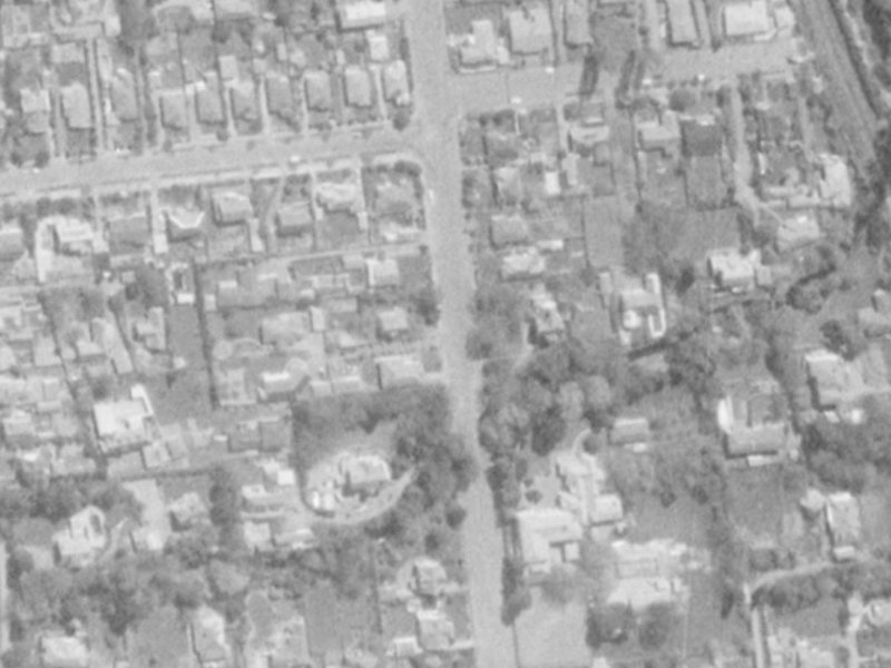 79A Harakeke Street from the air, 1975-1979