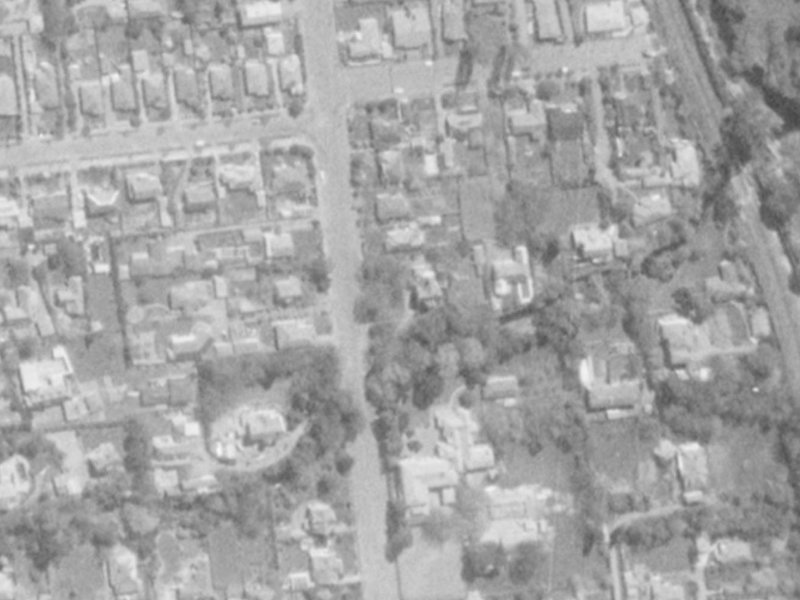 76 Harakeke Street from the air, 1975-1979