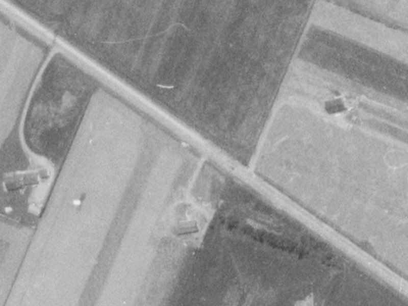 320 Buchanans Road from the air, 1975-1979