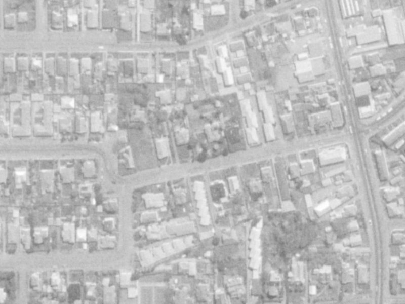 15 Draper Street from the air, 1975-1979