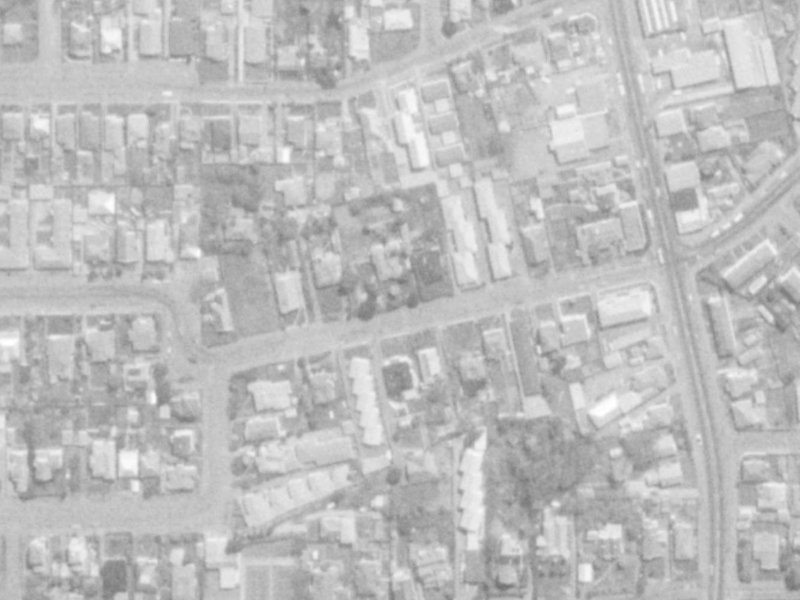 17 Draper Street from the air, 1975-1979
