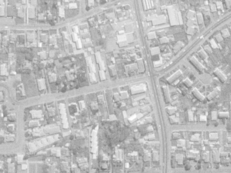 32 Draper Street from the air, 1975-1979