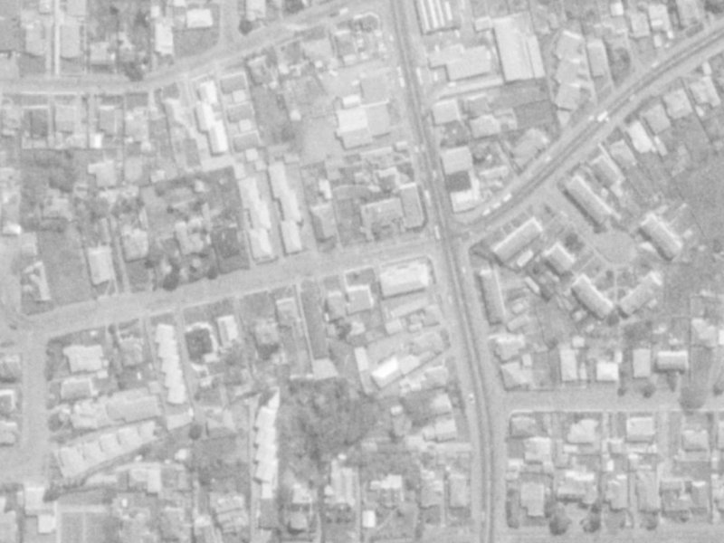 36 Draper Street from the air, 1975-1979