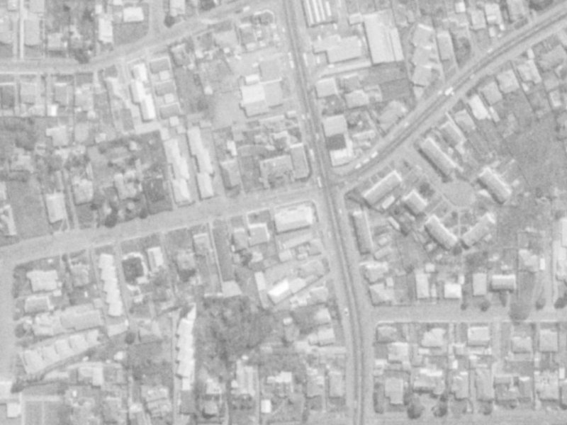 40 Draper Street from the air, 1975-1979