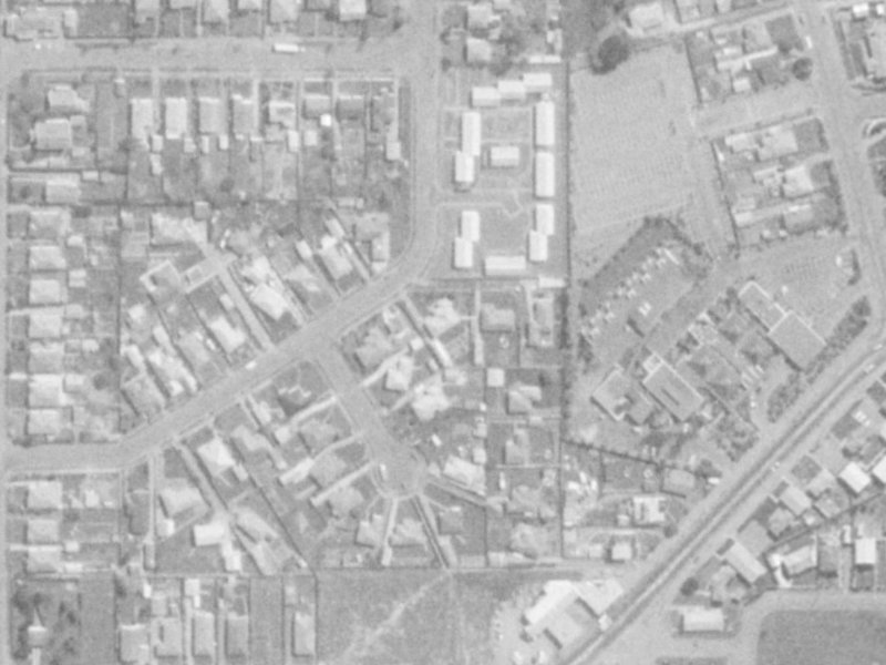 3 Odie Place from the air, 1975-1979