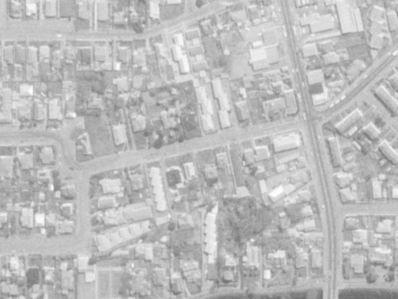 Draper Street from the air, 1975-1979