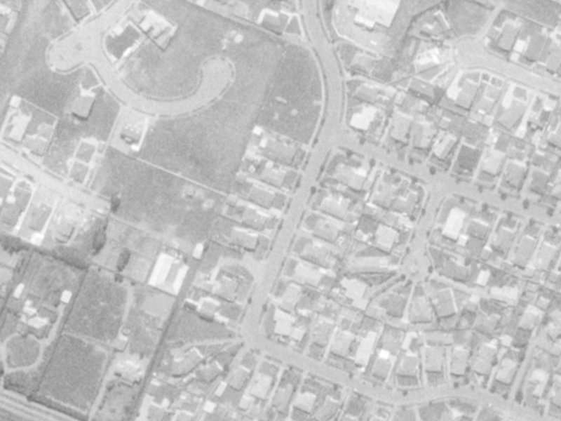 54 Toorak Avenue from the air, 1975-1979