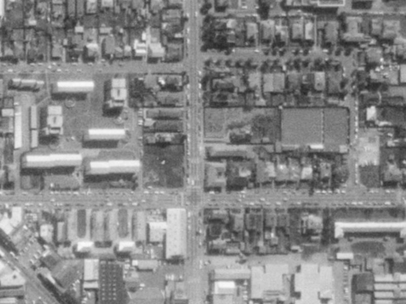 362 Durham Street North from the air, 1975-1979