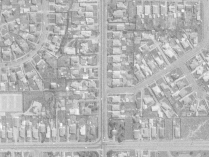 70 Kerrs Road from the air, 1975-1979
