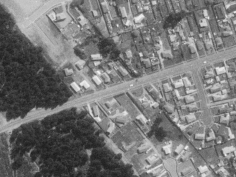 117C Bridge Street from the air, 1975-1979