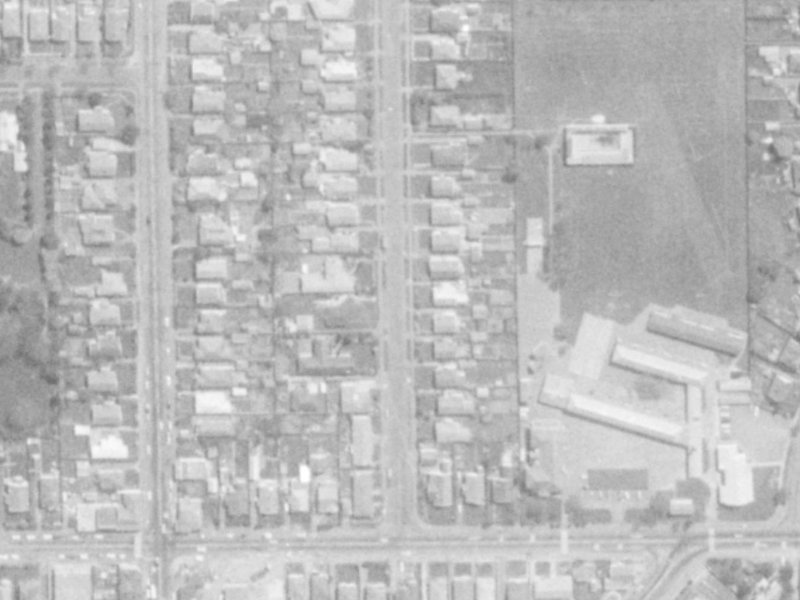 14 Ngarimu Street from the air, 1975-1979