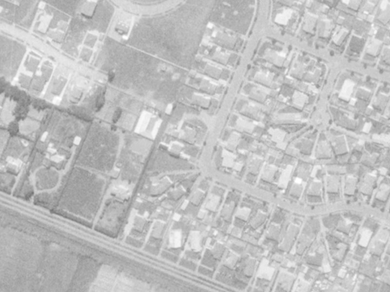 48 Toorak Avenue from the air, 1975-1979