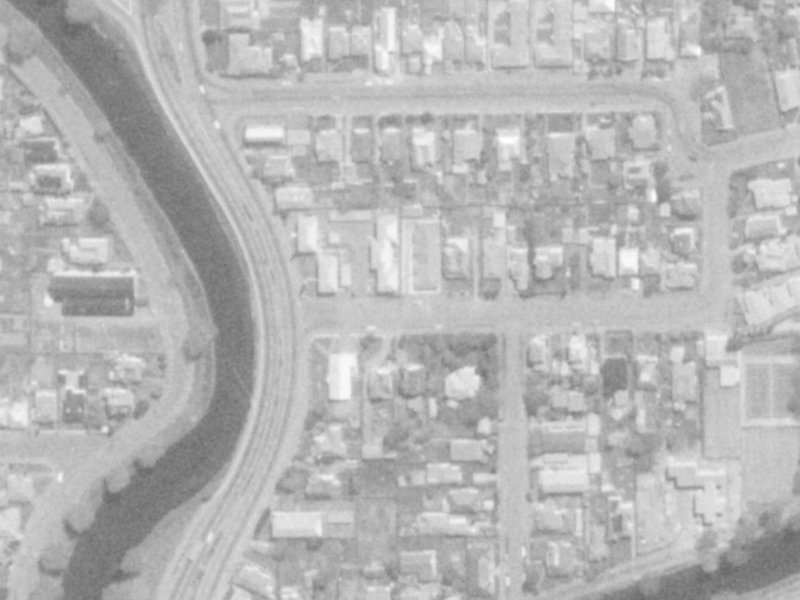 6 Harvey Terrace from the air, 1975-1979