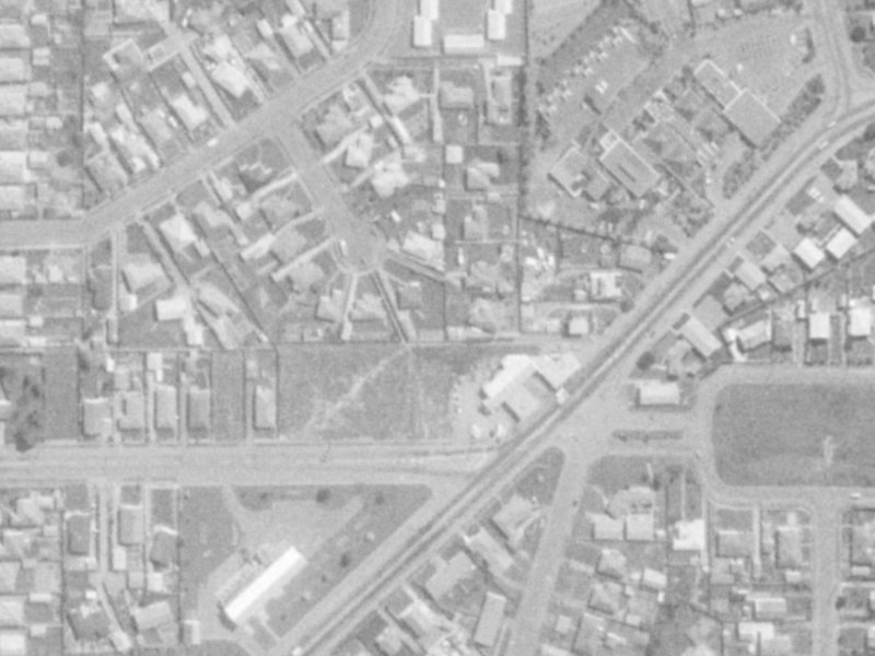 15 Odie Place from the air, 1975-1979