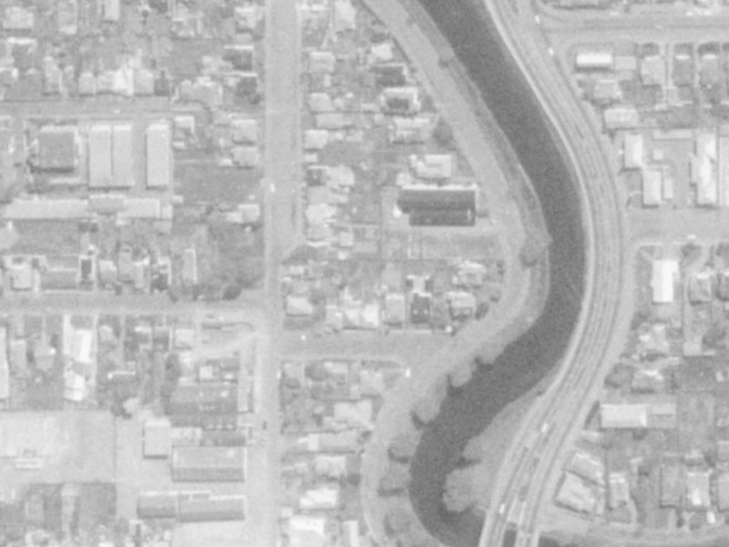 7 Rees Street from the air, 1975-1979