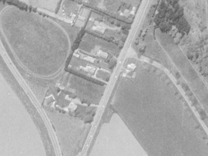 48A Steadman Road from the air, 1975-1979