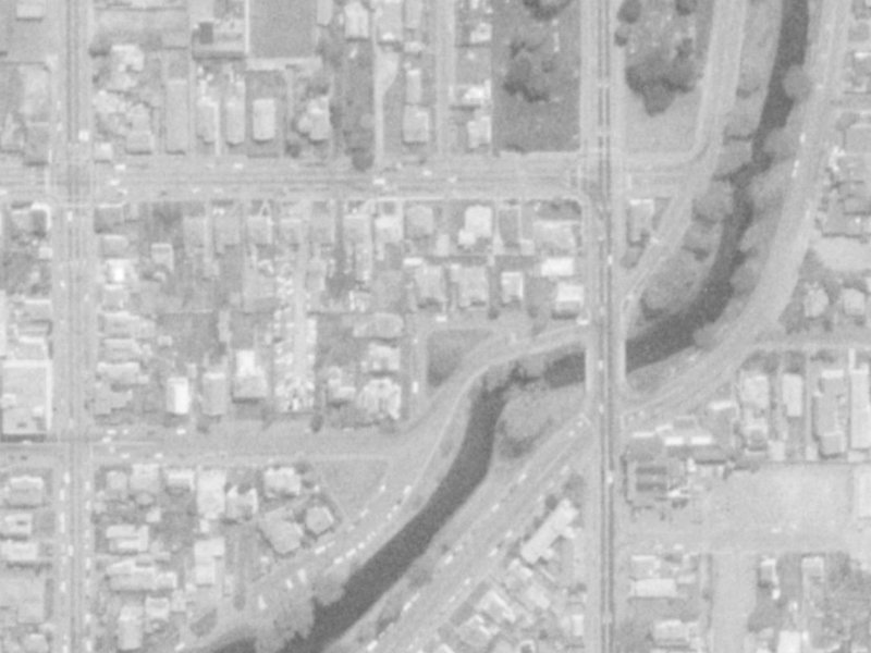 329 Cambridge Terrace from the air, 1975-1979