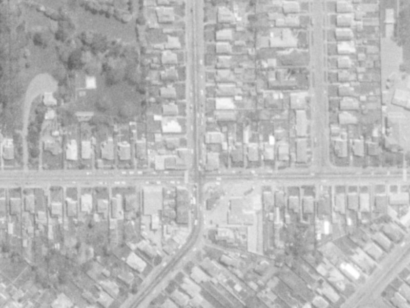 191 Woodham Road from the air, 1975-1979