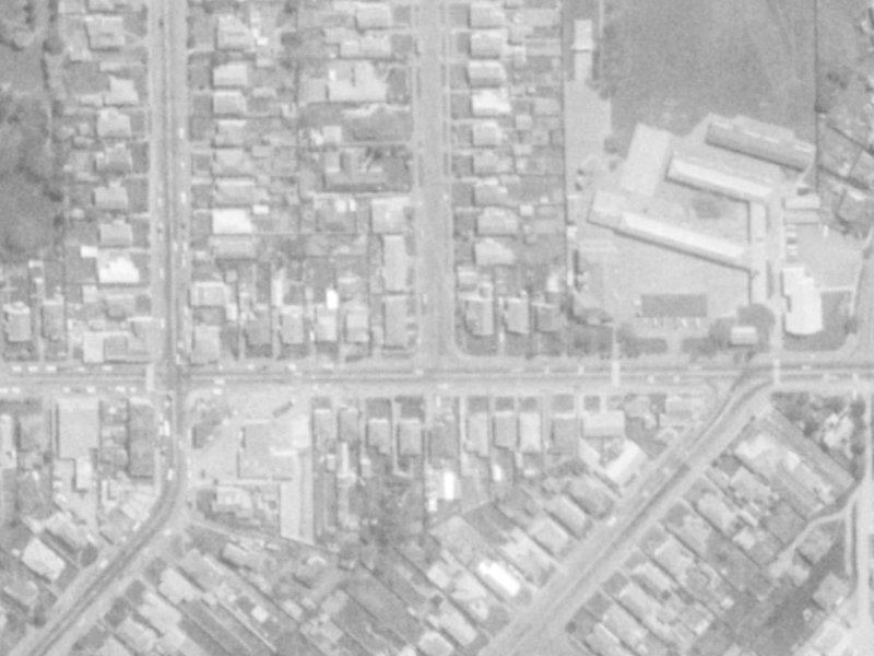 1 Ngarimu Street from the air, 1975-1979
