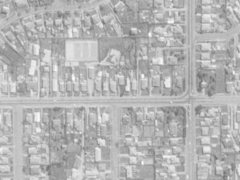 299 Woodham Road from the air, 1975-1979