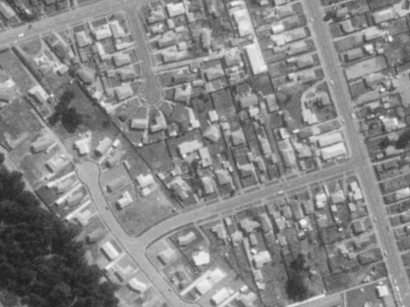 30 Cradock Street from the air, 1975-1979