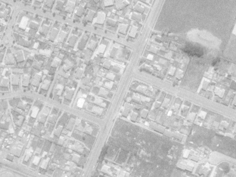 21 Nortons Road from the air, 1975-1979