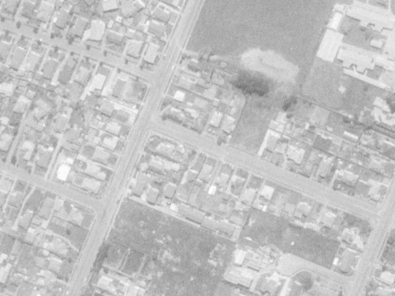 21E Wittys Road from the air, 1975-1979