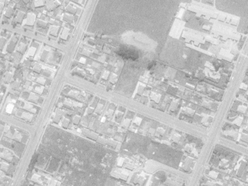 22 Wittys Road from the air, 1975-1979