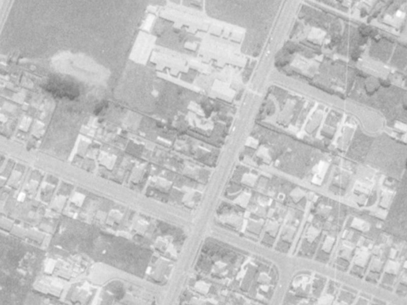 1/37 Avonhead Road from the air, 1975-1979