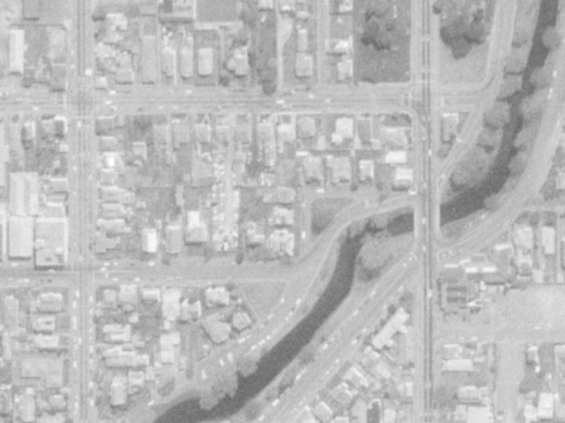 327 Cambridge Terrace from the air, 1975-1979