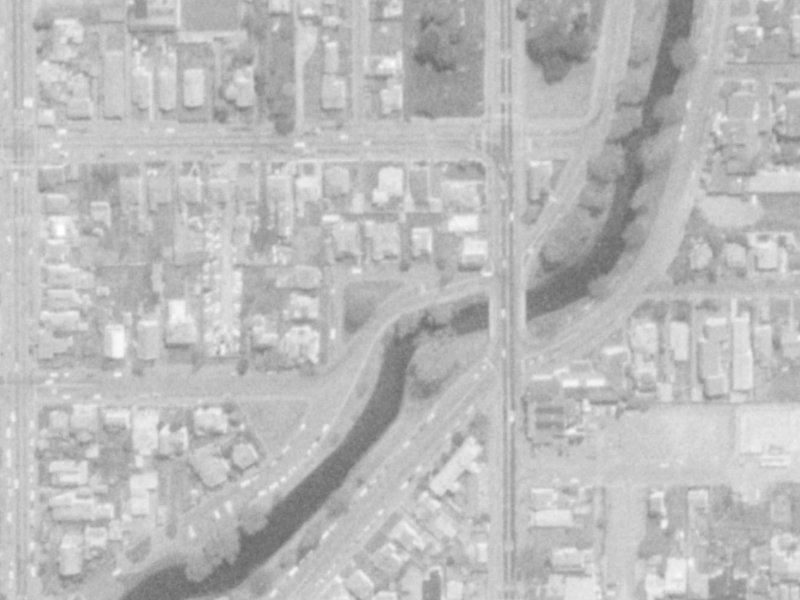 335 Cambridge Terrace from the air, 1975-1979