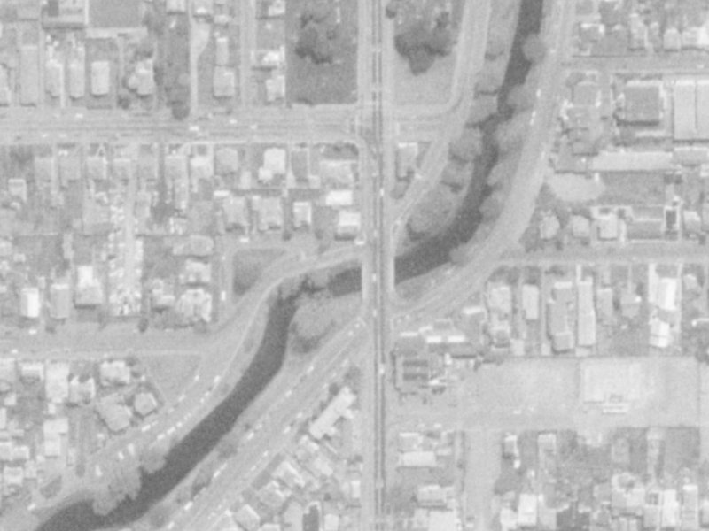 319–343 Cambridge Terrace from the air, 1975-1979