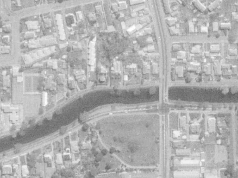 92 River Road from the air, 1975-1979