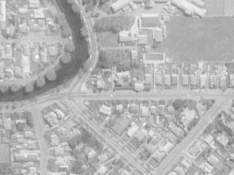 23 Woodham Road from the air, 1975-1979