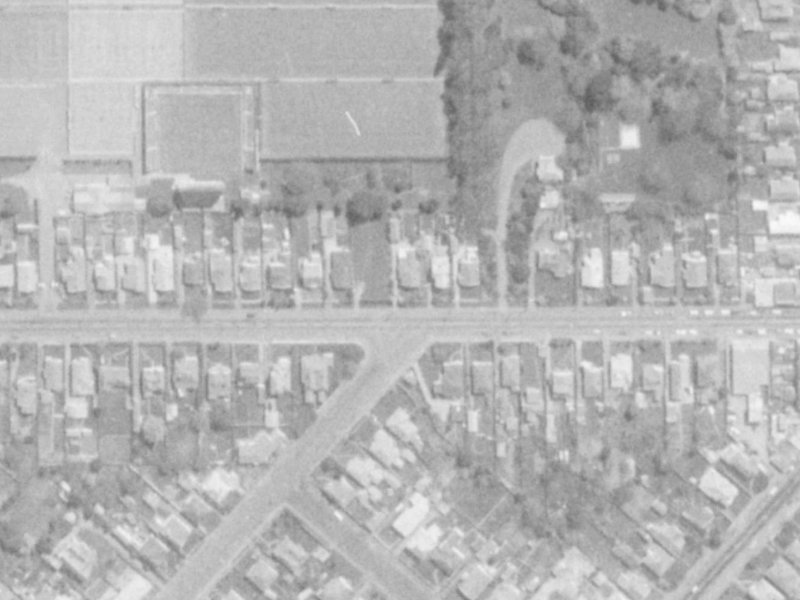 149 Woodham Road from the air, 1975-1979