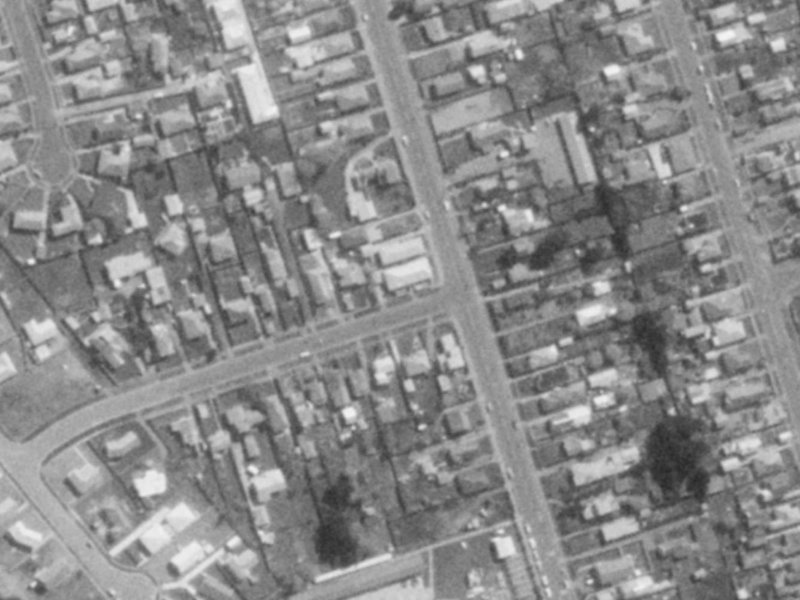 2 Cradock Street from the air, 1975-1979