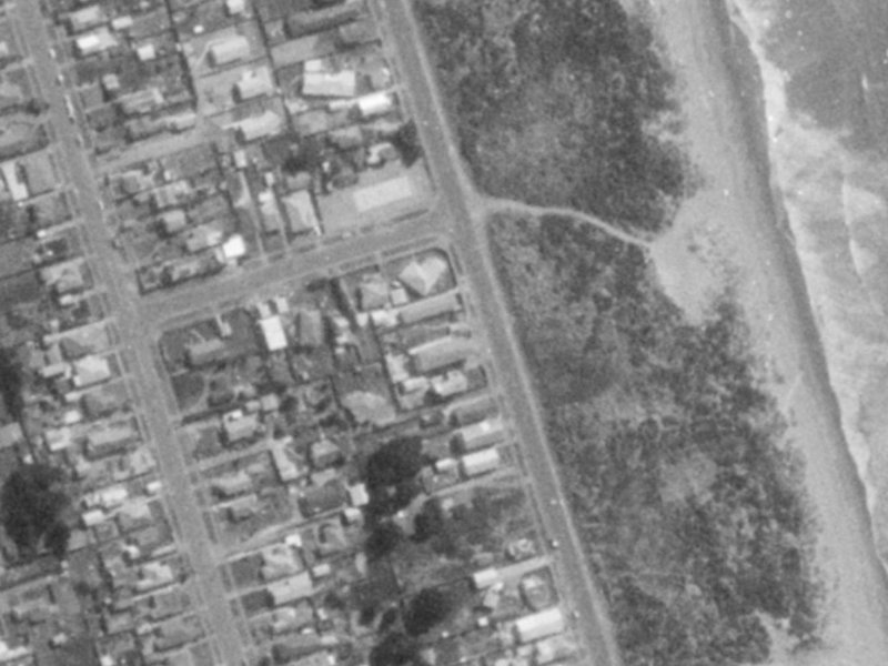 401 Marine Parade from the air, 1975-1979