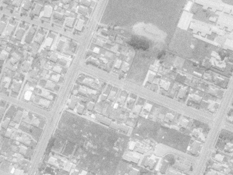 19 Wittys Road from the air, 1975-1979